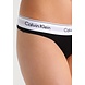 CALVIN KLEIN UNDERWEAR String - Modern cotton Black CALVIN KLEIN UNDERWEAR String - Modern cotton Black