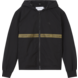 CALVIN KLEIN CONTRAST TAPE WINDBREAKER BLACK CALVIN KLEIN CONTRAST TAPE WINDBREAKER BLACK