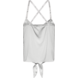 TOMMY JEANS ESSENTIAL STRAPPY TOP - WHITE TOMMY JEANS ESSENTIAL STRAPPY TOP - WHITE