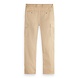 SCOTCH & SODA Stuart garment-dyed regular slim-fit cargo White Sand SCOTCH & SODA Stuart garment-dyed regular slim-fit cargo White Sand