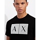 ARMANI EXCHANGE T-shirt met print zwart ARMANI EXCHANGE T-shirt met print zwart