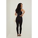 NA-KD Organisch Skinny Jeans Met Hoge Taille En Open Zoom - zwart NA-KD Organisch Skinny Jeans Met Hoge Taille En Open Zoom - zwart