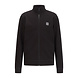 HUGO BOSS Jas van katoenen sweatstof met logopatch HUGO BOSS Jas van katoenen sweatstof met logopatch