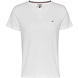 TOMMY JEANS Slim fit T-shirt van biologisch katoen - White TOMMY JEANS Slim fit T-shirt van biologisch katoen - White