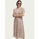 SCOTCH & SODA Midi jurk met riem SCOTCH & SODA Midi jurk met riem