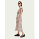 SCOTCH & SODA Midi jurk met riem SCOTCH & SODA Midi jurk met riem