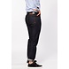 HUGO BOSS Regular fit jeans van donkerblauw strechdenim HUGO BOSS Regular fit jeans van donkerblauw strechdenim