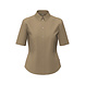 HUGO BOSS Slim fit blouse van open katoenmix HUGO BOSS Slim fit blouse van open katoenmix