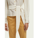 SCOTCH & SODA Blouse met V-hals en riem SCOTCH & SODA Blouse met V-hals en riem