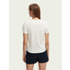 SCOTCH & SODA Regular-fit T-shirt with worked out artwork SCOTCH & SODA Regular-fit T-shirt with worked out artwork