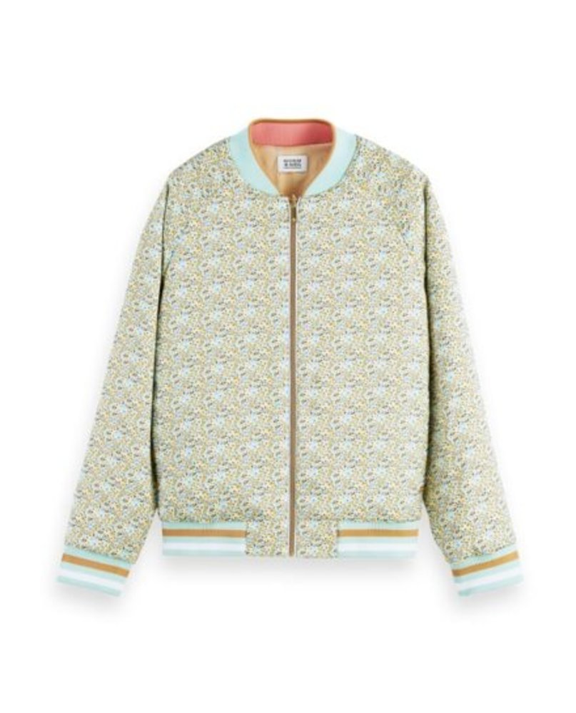 SCOTCH \u0026 SODA Printed reversible bomber 