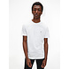 CALVIN KLEIN Cotton logo embroidery t-shirt CALVIN KLEIN Cotton logo embroidery t-shirt