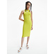 CALVIN KLEIN ACID WASH RIB TANK DRESS LEMON LIME CALVIN KLEIN ACID WASH RIB TANK DRESS LEMON LIME