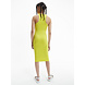 CALVIN KLEIN ACID WASH RIB TANK DRESS LEMON LIME CALVIN KLEIN ACID WASH RIB TANK DRESS LEMON LIME
