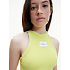 CALVIN KLEIN ACID WASH RIB TANK TOP LEMON LIME CALVIN KLEIN ACID WASH RIB TANK TOP LEMON LIME