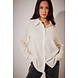 NA-KD sheer basic shirt - Ecru NA-KD sheer basic shirt - Ecru
