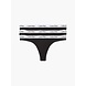 CALVIN KLEIN UNDERWEAR 3-pack strings - zwart CALVIN KLEIN UNDERWEAR 3-pack strings - zwart