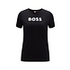 HUGO BOSS T-shirt van biologische katoen met logoprint HUGO BOSS T-shirt van biologische katoen met logoprint