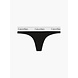 CALVIN KLEIN UNDERWEAR String - Modern cotton Black CALVIN KLEIN UNDERWEAR String - Modern cotton Black