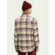 SCOTCH & SODA Regular fit Mid-weight brushed Flannel check overhemd SCOTCH & SODA Regular fit Mid-weight brushed Flannel check overhemd