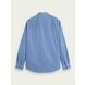 SCOTCH & SODA Regular fit- cotton corduroy overhemd - Winter Sky SCOTCH & SODA Regular fit- cotton corduroy overhemd - Winter Sky