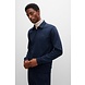 HUGO BOSS Zipper sweatshirt met logopatch - donkerblauw HUGO BOSS Zipper sweatshirt met logopatch - donkerblauw
