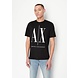 ARMANI EXCHANGE ICON LOGO REGULAR FIT T-SHIRT - BLACK ARMANI EXCHANGE ICON LOGO REGULAR FIT T-SHIRT - BLACK