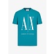 ARMANI EXCHANGE ICON LOGO REGULAR FIT T-SHIRT - PALACE BLUE ARMANI EXCHANGE ICON LOGO REGULAR FIT T-SHIRT - PALACE BLUE