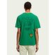SCOTCH & SODA Washed artwork tee Amazon Green SCOTCH & SODA Washed artwork tee Amazon Green