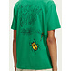 SCOTCH & SODA Washed artwork tee Amazon Green SCOTCH & SODA Washed artwork tee Amazon Green