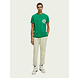 SCOTCH & SODA Washed artwork tee Amazon Green SCOTCH & SODA Washed artwork tee Amazon Green