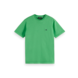 SCOTCH & SODA Garment dye logo embroidery tee Green SCOTCH & SODA Garment dye logo embroidery tee Green