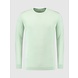 PUREWHITE Knitted longsleeve met triangle print at chest mint PUREWHITE Knitted longsleeve met triangle print at chest mint