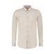 PUREWHITE overhemd with chest pocket sand PUREWHITE overhemd with chest pocket sand