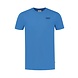 PUREWHITE Tshirt with small print on chest Mid Blue PUREWHITE Tshirt with small print on chest Mid Blue