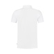 PUREWHITE Polo with button placket and small print on chest white PUREWHITE Polo with button placket and small print on chest white