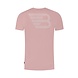 BALLIN AMSTERDAM Tshirt with pocket on chest and back print - Old Pink BALLIN AMSTERDAM Tshirt with pocket on chest and back print - Old Pink