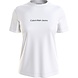 CALVIN KLEIN INSTITUTIONAL STRAIGHT t-shirt Bright White CALVIN KLEIN INSTITUTIONAL STRAIGHT t-shirt Bright White
