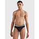 TOMMY HILFIGER Set van 3 slips met logotaille - Zwart TOMMY HILFIGER Set van 3 slips met logotaille - Zwart