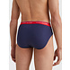 TOMMY HILFIGER Set van 3 slips van stretchkatoen - Multi / Peacoat TOMMY HILFIGER Set van 3 slips van stretchkatoen - Multi / Peacoat