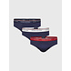 TOMMY HILFIGER Set van 3 slips van stretchkatoen - Multi / Peacoat TOMMY HILFIGER Set van 3 slips van stretchkatoen - Multi / Peacoat