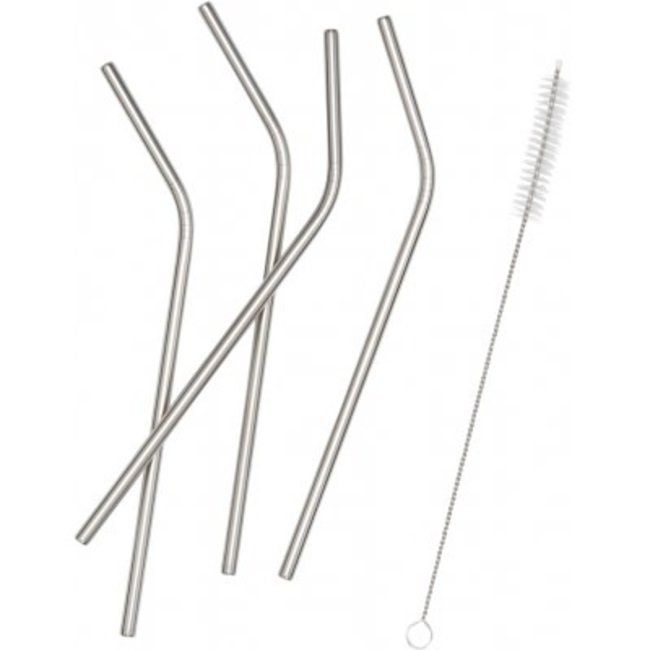 4-pack reusable straws