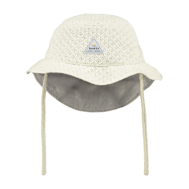 BARTS lune bucket hat white