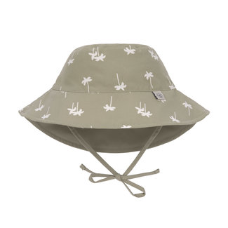 LÄSSIG LSF sun protection bucket hat palms olive