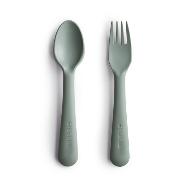 MUSHIE fork & spoon sage