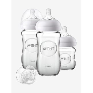 natural 2.0 newborn set glass