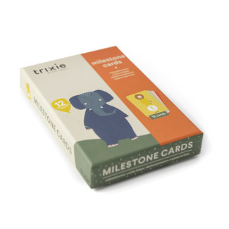 TRIXIE milestone cards animals