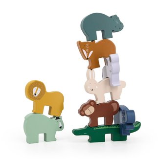 TRIXIE wooden animal stacking game