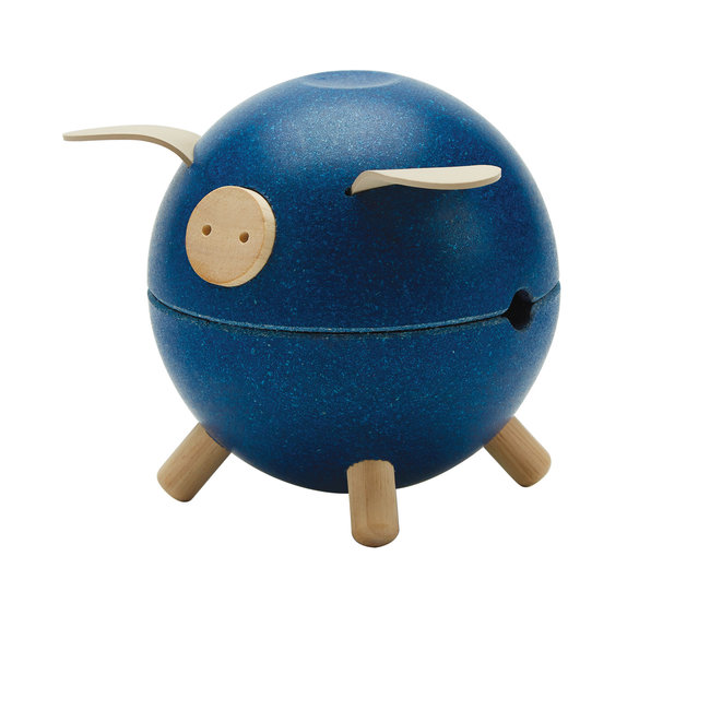 PLANTOYS spaarvarken - blauw