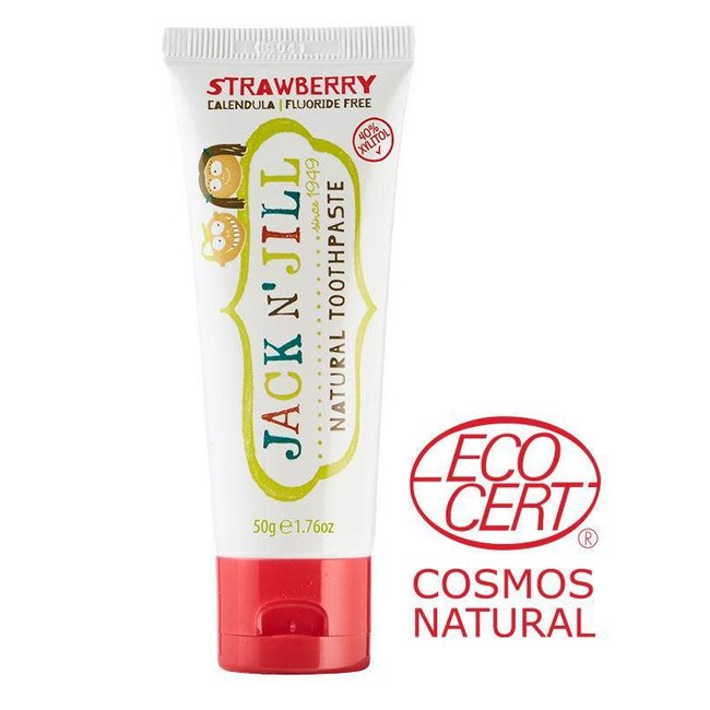 JACK N' JILL natural toothpaste organic strawberry